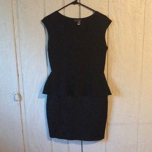 Black cocktail dress